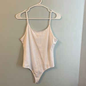 BP White Camisole Bodysuit